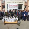 Denetimli serbestlik yükümlüleri fidan dağıttı Denetimli serbestlik yükümlüleri fidan dağıttı