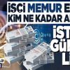 7 milyon 700 bin kişiyi ilgilendiren oranlar belli oldu! İşçi, memur ve emekli ne kadar zam alacak?