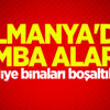Almanya'da bomba alarmı! Almanya'da bomba alarmı!
