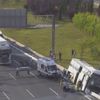 Yavuz Sultan Selim Köprüsü'nde yolcu otobüsü kaza yaptı!