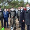 Ayvalık ta yanan alanlarda ağaçlandırma çalışması ... Ayvalık ta yanan alanlarda ağaçlandırma çalışması ...