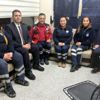 Uğur Bilge den 112 istasyonlarına sürpriz gece ziyareti Uğur Bilge den 112 istasyonlarına sürpriz gece ziyareti