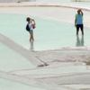 Pamukkale travertenleri yerli turistleri ağırlıyor Pamukkale travertenleri yerli turistleri ağırlıyor