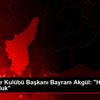 Adanaspor Kulübü Başkanı Bayram Akgül: "Hedefimiz ... Adanaspor Kulübü Başkanı Bayram Akgül: "Hedefimiz ...