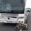 Yolcu otobüsü motosiklete çarptı: 1 ölü Yolcu otobüsü motosiklete çarptı: 1 ölü