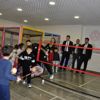 Anaokulu öğrencilerine badminton eğitimi