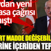 ﻿İsmail Kahraman'ın 'İlk dört madde değişebilir' sözlerine AKP'den tepki