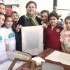 Kâğıtların heba olmasına dayanamadı, öğrencileriyle ... Kâğıtların heba olmasına dayanamadı, öğrencileriyle ...