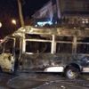 Minibüs alev topuna döndü! Öğrenciler son anda kurtuldu