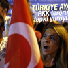 Yurt genelinde teröre tepki gösterileri sürüyor Yurt genelinde teröre tepki gösterileri sürüyor