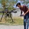 Hakkarili genç, hurda malzemelerle drone yaptı Hakkarili genç, hurda malzemelerle drone yaptı