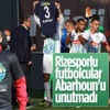 Rizesporlu futbolcular Abarhoun'u unutmadı Rizesporlu futbolcular Abarhoun'u unutmadı