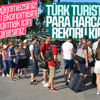 Türk turistler Yunanistan'da 136 milyon euro harcadı