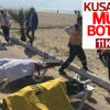 Kuşadası açıklarında göçmen botu battı Kuşadası açıklarında göçmen botu battı