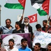 Gazze'de 'ambargo' protestosu Gazze'de 'ambargo' protestosu