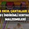 2020-2021 A101 indirimli kırtasiye malzemeleri - A101 okul çantaları - A101'de kırtasiye ve okul ürünleri kaç para?