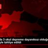 Tekirdağ da 3 okul depreme dayanıksız olduğu gerekçesiyle ...