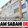 Bayram sabahı İstanbul'da dehşet! Polisleri karşısında görünce...