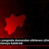 Kayseri de yangında dumandan etkilenen zihinsel engelli ...