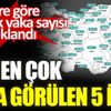 İllere göre haftalık vaka sayısı açıklandı İllere göre haftalık vaka sayısı açıklandı