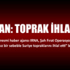 İRAN: Toprak İhlalİ! İRAN: Toprak İhlalİ!