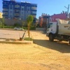 Semt Pazarında Sıra Asfalt Kaplamada Semt Pazarında Sıra Asfalt Kaplamada