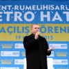 Cumhurbaşkanı Erdoğan yeni metro açılış töreninde