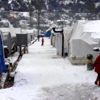 Suriye de kar ve dondurucu soğuk, kamplarda hayatı ...