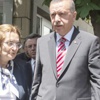 Erdoğan taziyeye gitti