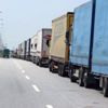Kapıkule'de 9 kilometre TIR kuyruğu