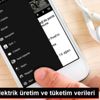 Günlük elektrik üretim ve tüketim verileri Günlük elektrik üretim ve tüketim verileri