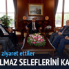 İsmet Yılmaz, seleflerini kabul etti İsmet Yılmaz, seleflerini kabul etti