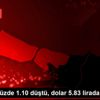 Bist100 yüzde 1.10 düştü, dolar 5.83 lirada Bist100 yüzde 1.10 düştü, dolar 5.83 lirada