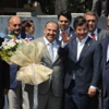 Davutoğlu, taksicilerle menemen yedi Davutoğlu, taksicilerle menemen yedi