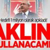 CHP'nin hedefi 1 milyon müşahit