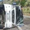 Adıyaman'da minibüs devrildi: 10 yaralı Adıyaman'da minibüs devrildi: 10 yaralı