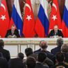 Erdoğan, Putin'le görüştü