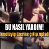 Üzerine yıldırım düşen otomobil alev topuna döndü Üzerine yıldırım düşen otomobil alev topuna döndü