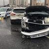 TEM'de kaza: Trafik kilitlendi TEM'de kaza: Trafik kilitlendi