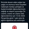 Sivas ta yükseköğretime 1 gün ara Sivas ta yükseköğretime 1 gün ara