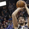 Türk derbisinde gülen Enes Kanter Türk derbisinde gülen Enes Kanter