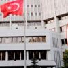 Dışişleri’nden Fransa’ya taziye mesajı Dışişleri’nden Fransa’ya taziye mesajı