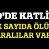 ABD'de katliam, çok sayıda ölü ve yaralılar var