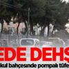 Eniştesini okul bahçesinde pompalı tüfekle öldürdü