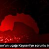 Antalyaspor un uçağı Kayseri ye zorunlu iniş yaptı Antalyaspor un uçağı Kayseri ye zorunlu iniş yaptı