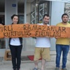 2 metrelik Ramazan pidesi yaptılar 2 metrelik Ramazan pidesi yaptılar