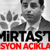 Selahattin Demirtaş'tan İlk Açıklama Selahattin Demirtaş'tan İlk Açıklama