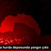 Antalya da hurda deposunda yangın çıktı Antalya da hurda deposunda yangın çıktı