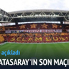TFF'den Galatasaray'a kötü haber!