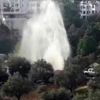 Bodrum’da içme suyu hattında patlama Bodrum’da içme suyu hattında patlama